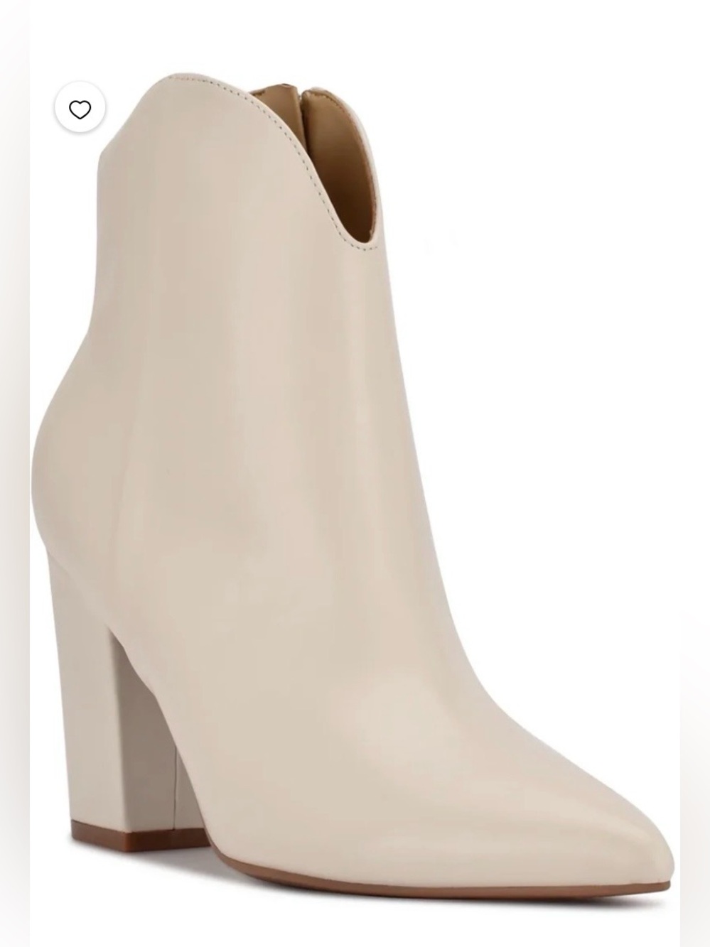Nine West Pointed-Toe Block Heel Ankle Boots